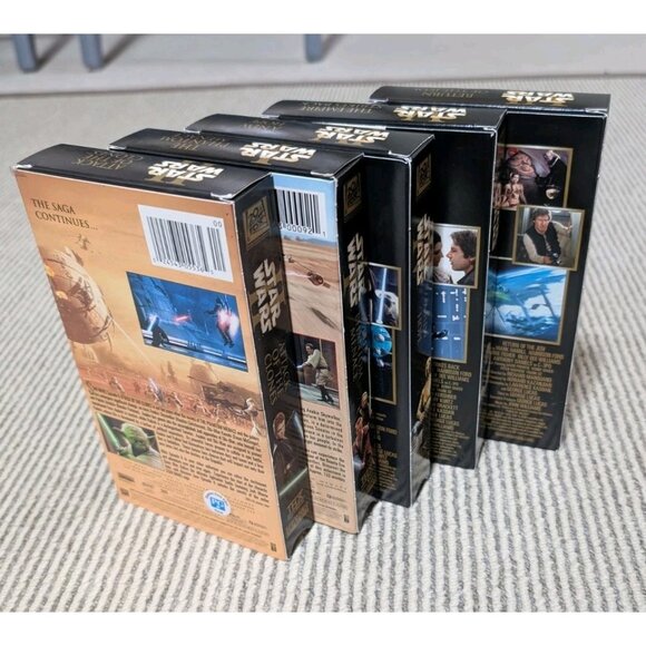 Star Wars VHS Prequel And Original Trilogy - Episode 1-2, 4-6 - Picture 7 of 7